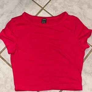 SHEIN Fuchsia Tee